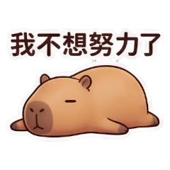 水豚君的內心戲：超有梗迷因日常