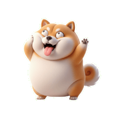 Existential Shiba Inu Over It