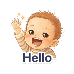 Minos Baby 可愛貼圖系列之3