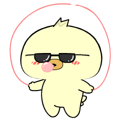 Adorable Chick 21 : Animated Stickers