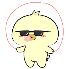 Adorable Chick 21 : Animated Stickers