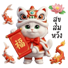 เหมียวขาวตรุษจีน, เฮงๆจ้า