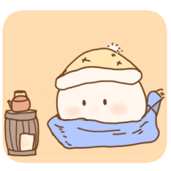 パンの白いとこの妖精　冬