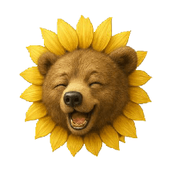 sunsunflower bear bear2