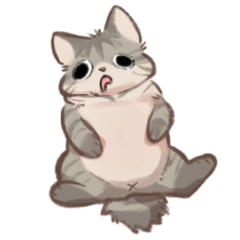 [JohnJud] Cat Stickers
