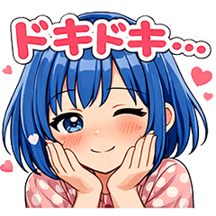 Lovely Anime Girl in Love