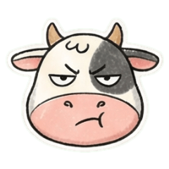 圓滾滾系列-乳牛