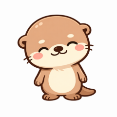Otter Daily Life | Cute Animal Stickers
