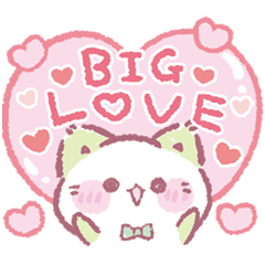 I love you YurupuNyanko(green)