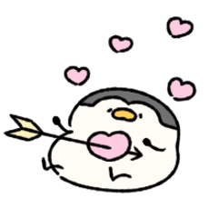 へんてこなペンギン　バレンタイン