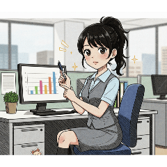 頑張ってる OL さんの1日