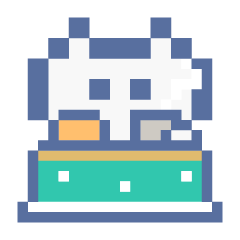 Dot cat!!Anim 5 White