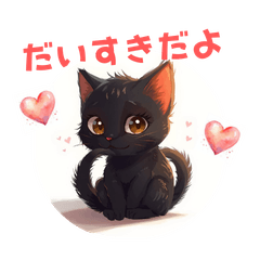 毎日使える癒しの猫スタンプ