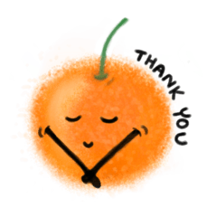 ORANGE happy FACE