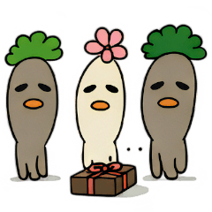 The days of love of vegetable fairies.