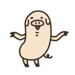 やる気のないブター☆