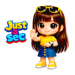 Cute Chibi Girl Everyday English