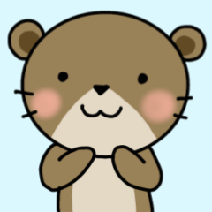 Otter stickers for everyday use