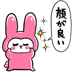 love pink rabbit!