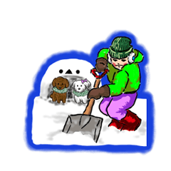 雪かき日和
