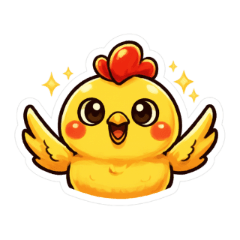 發財金雞發大財～追著錢跑啊