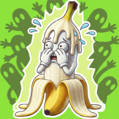 大香蕉的舌頭很靈活 努力工作加油中