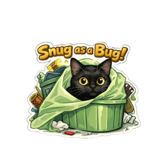 The Black Cat and the Plastic Bag