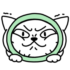 Line Art Cat - Relatable Moments