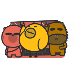 Playful - Bear Horse Chicken