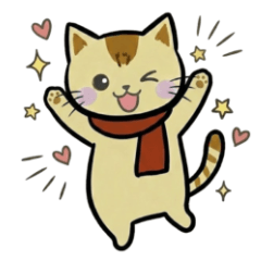 Skoneko greeting version
