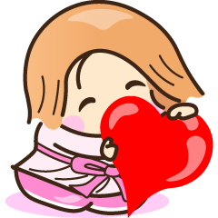 Polite stickers to convey your feelings