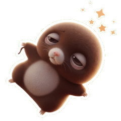 賴床不想動的呆萌生物