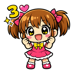Comical Chibi Girl 3