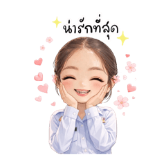 Nong Kie Air Force girl