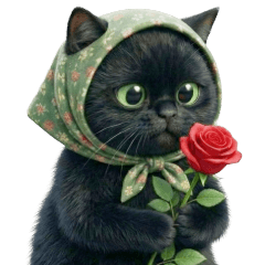 花頭巾黑貓：野外求生(萌)記