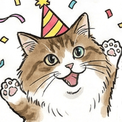 Short-footed Long-haired Cats TAPO2