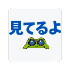Animated! Chill Frog Daily Stickers