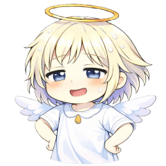 이세계 감정표현 천사 스탬프