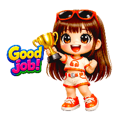 Sunny Chibi Girl Everyday Chat