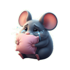 お腹を空かせて食べ物を探す、まぬけで可愛