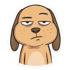 Uncute Dog Series-Daily Life