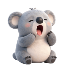 圓圓無尾熊日常