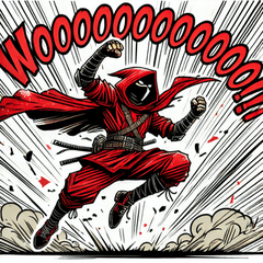 紅の忍者 赤ずきん