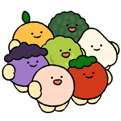 【卡通】圓圓蔬果5