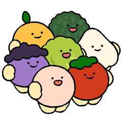 【卡通】圓圓蔬果5