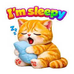 Chubby Orange Cat Daily Chat