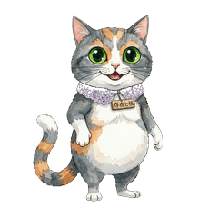 Calico Cat Daily Life Stickers