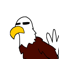 Eagle emotion