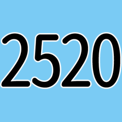 数字2520∼2559