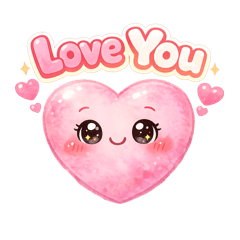 Love In Motion Cute Chibi Love & Hearts